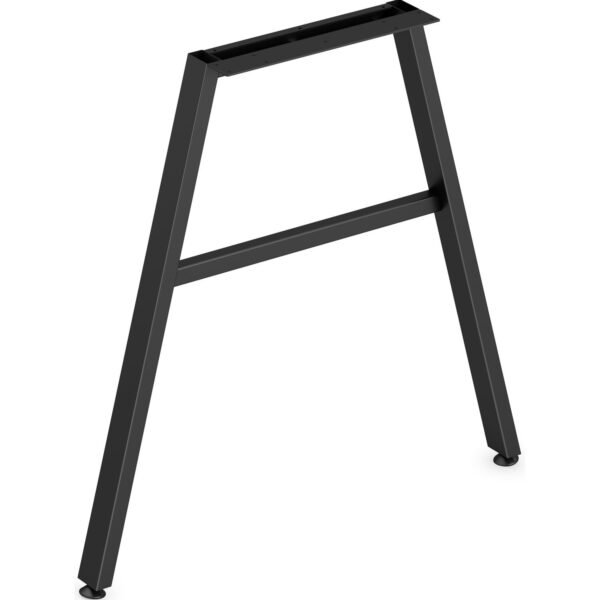 HON Mod HLPLLEG30A Worksurface A-Leg x 30" Width - Finish: Black (LPLLEG30ABLK)
