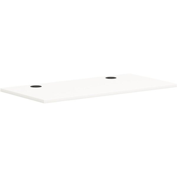 HON Mod HLPLRW4824 Work Surface x 48" Width x 24" Depth - Finish: Simply White (PLRW4824LP1)