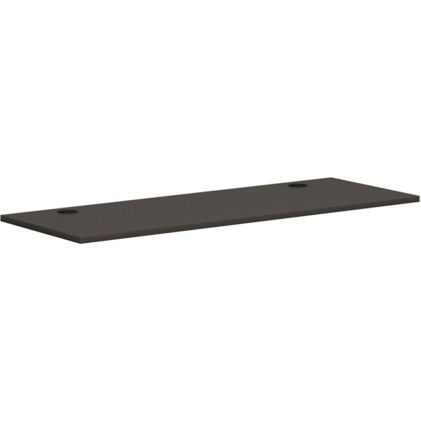 HON Mod HLPLRW6624 Work Surface x 66" Width x 24" Depth - Finish: Slate Teak (PLRW6624LS1)