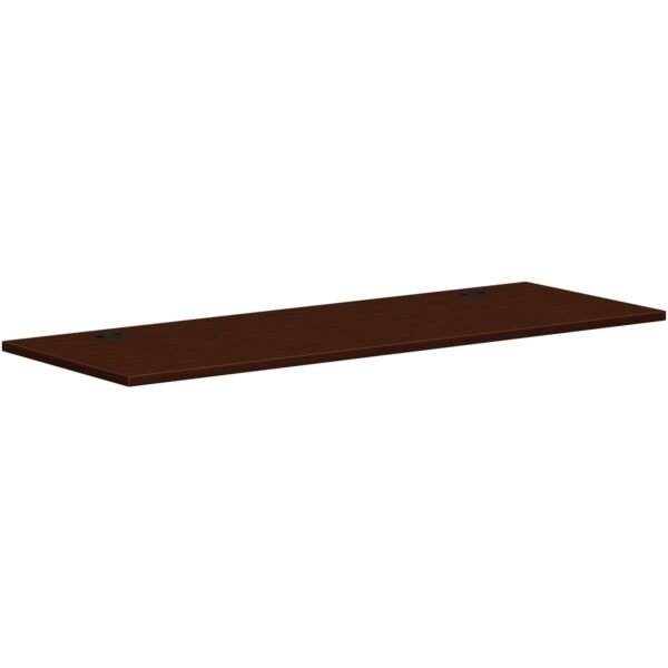 HON Mod HLPLRW6624 Work Surface x 66" Width x 24" Depth - Finish: Traditional Mahogany, Laminate (PLRW6624LT1)