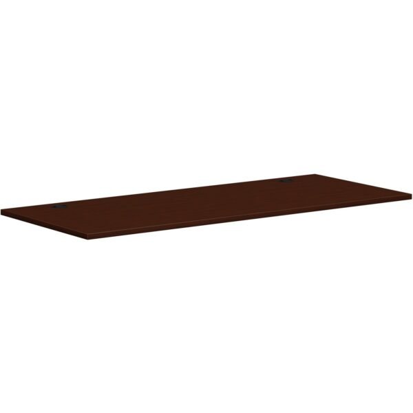 HON Mod HLPLRW7230 Work Surface x 72" Width x 30" Depth - Finish: Traditional Mahogany, Laminate (PLRW7230LT1)