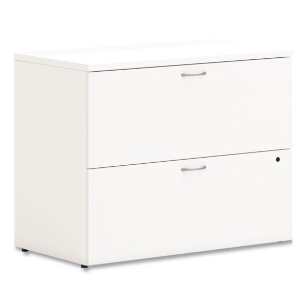 HON Mod Lateral File, 2 Legal/Letter-Size File Drawers, Simply White, 36" x 20" x 29" (LLF3620L2LP1)