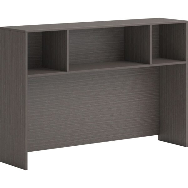HON Mod Slate Teak Laminate Desk Component 39.3" Height x 60" Width x 14" Depth - Finish: Gray, Slate Teak Laminate (LDH60LS)