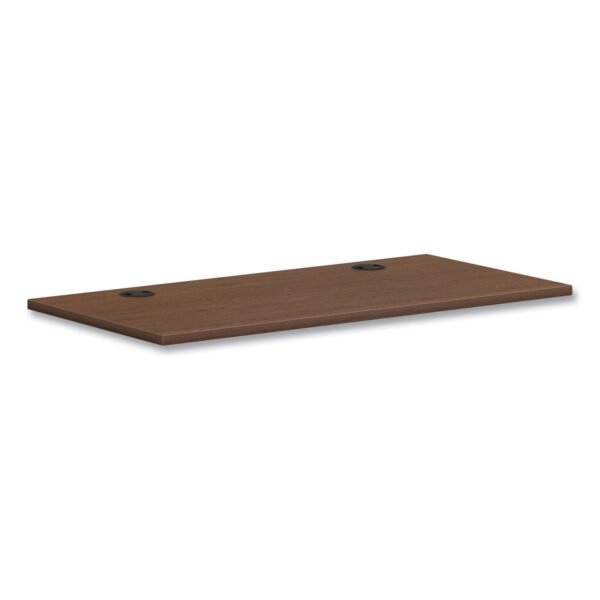 HON Mod Worksurface, Rectangular, 48w x 24d, Sepia Walnut (PLRW4824LE1)
