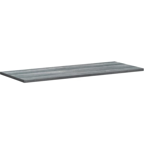 HON Motivate Tabletop x 1.1" Thickness Top, 60" Width x 24" Depth - Sterling Ash Table Top - Durable - For Office (MVRN2460GNLA)