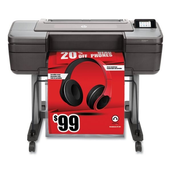 HP DesignJet Z6 24" Wide Format PostScript Inkjet Printer (T8W15A)