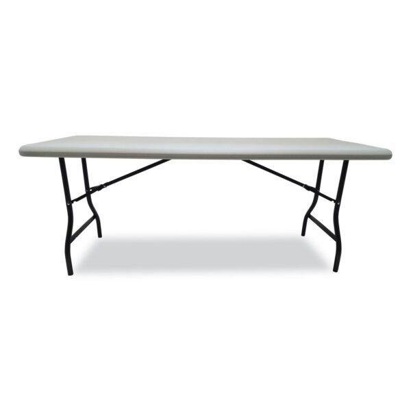 Iceberg IndestrucTable Industrial Folding Table, Rectangular, 72" x 30" x 29", Platinum (65223)