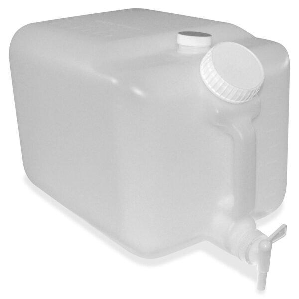 Impact E-Z Fill Container External Dimensions: 16" Length x 10" Width x 9.5" Height - 5 gal - Plastic - Translucent - For Chemical - 6 / Carton (7576CT)