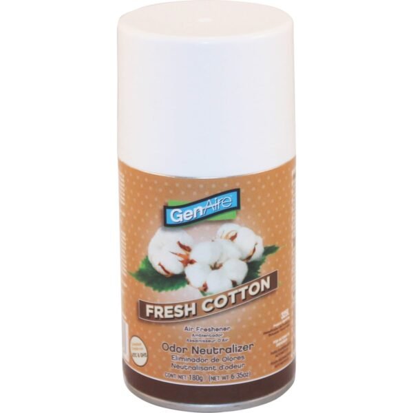 Impact Metered Air Freshener Spray Aerosol - 6000 ft³ - 6.4 fl oz (0.2 quart) - Linen Fresh - 30 Day - 1 Each - Residue-free, Odor Neutralizer (325L)