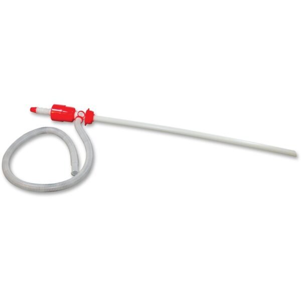 Impact Siphon Drum Pump 4.6" Width - Red, White - 1 Each (2300)