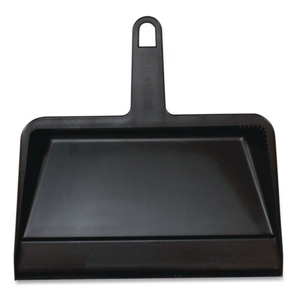 Impact Value-Plus Dustpan, 12" x 11", Polypropylene, Black (710)