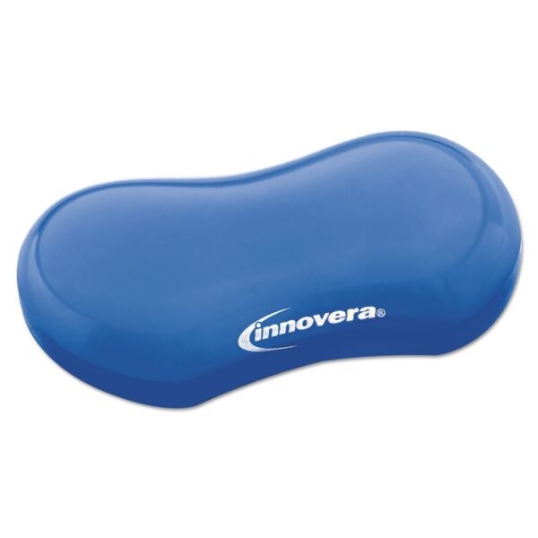 Innovera Gel Mouse Wrist Rest, 4.75 x 3.12, Blue (IVR51432)