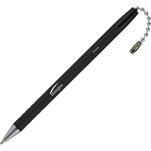 Integra Antimicrobial Replacement Counter Pen Black Ink - Rubber Barrel - 1 Each (38646)