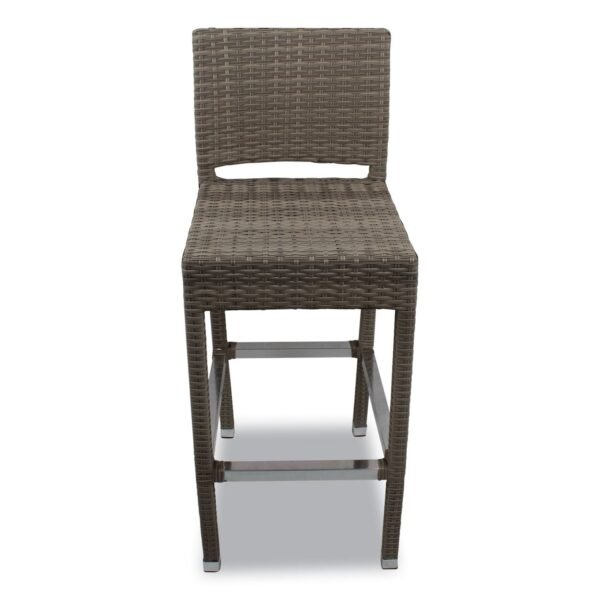 JMC Furniture Gama Series Barstools, Supports Up to 300 lb, 31.25" Seat Height, Ivory Seat, Ivory Back, Ivory Base (GAMBSIVY)