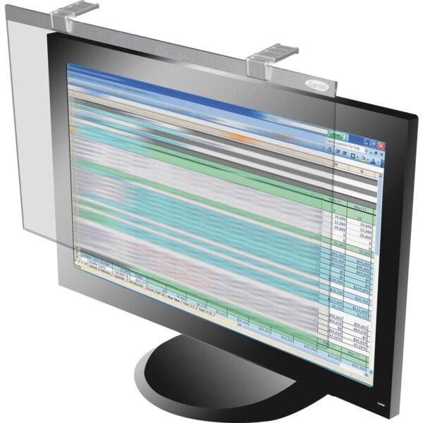 Kantek LCD Privacy/antiglare Wide Screen Filters Silver For 22" WidescreenMonitor - Scratch Resistant - Anti-glare - 1 Each (LCD22WSV)