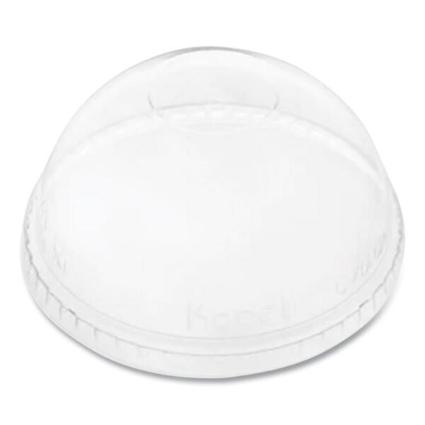 Karat PET Lids, Fits 12 oz to 24 oz Cold Cups, No Hole Dome Lid,,Clear, 1,000/Carton (CKDL626NH)