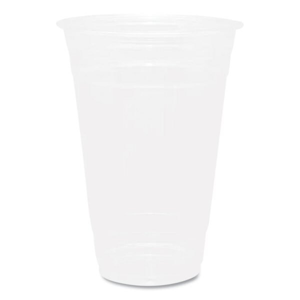 Karat PET Plastic Cups, 20 oz, Clear, 1,000/Carton (CKC20)