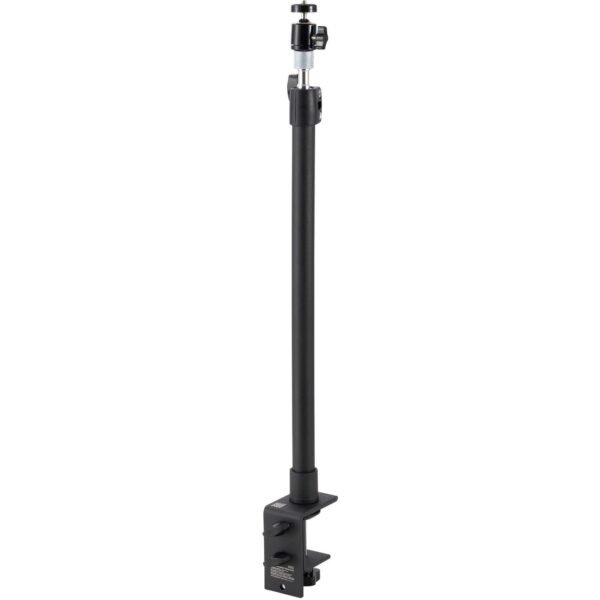 Kensington A1000 Clamp Mount for Microphone, Webcam, Lighting System, Telescope, Boom Arm - Black Height Adjustable - 1 Each (87654)
