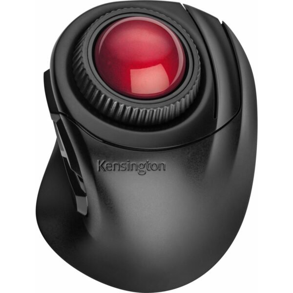 Kensington Orbit Fusion Trackball Black - 1 - Scroll Ring (K72363WW)