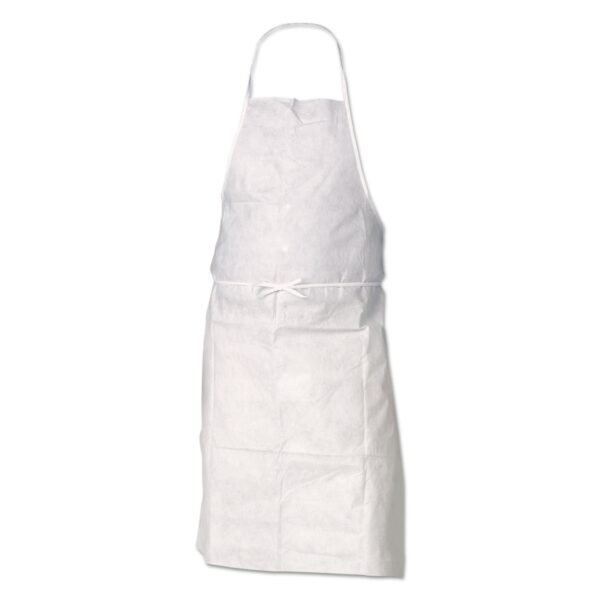 KleenGuard A20 Apron, 28" x 40", One Size Fits All, White (36550)