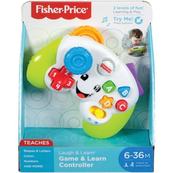Laugh & Learn Game & Learn Controller Video Game Controller - 6 Month - 3 Year - Multicolor (FNT06)