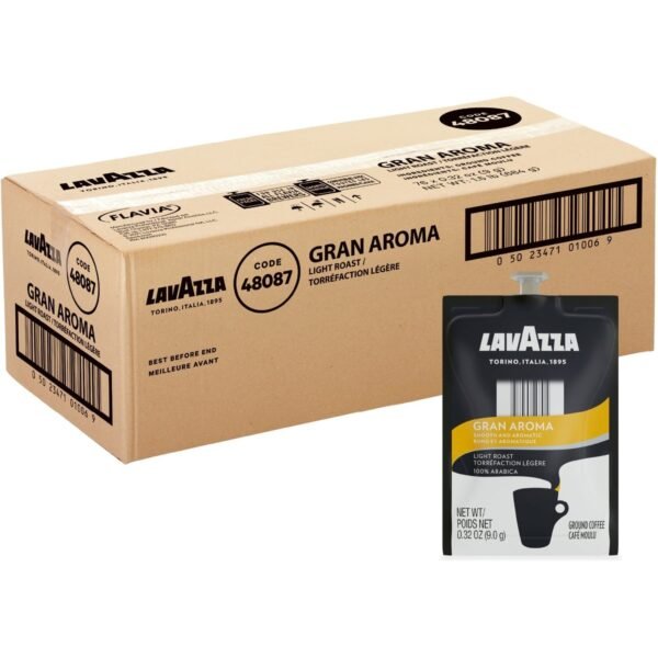 Lavazza Freshpack Gran Aroma Coffee Compatible with Flavia Aroma, Flavia Barista, FLAVIA Creation 600, Flavia Creation 500, Flavia Creation 200, Flavia Creation 150, Flavia...