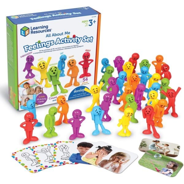 Learning Resources All About Me Feelings Activity Set Theme/Subject: Fun - Skill Learning: Social Emotional Learning (SEL), Counting, Color, Pattern, Sorting, Matching - 36...