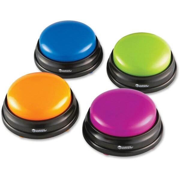 Learning Resources Answer Buzzers Set Theme/Subject: Learning - Skill Learning: Game - 3+ - 4 / Pack (LER3774)