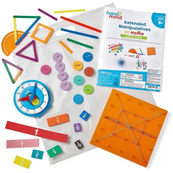Learning Resources Extended Manipulative Home Kit Skill Learning: Manipulative Skill - 8+ - 1 Each (H2M94464)