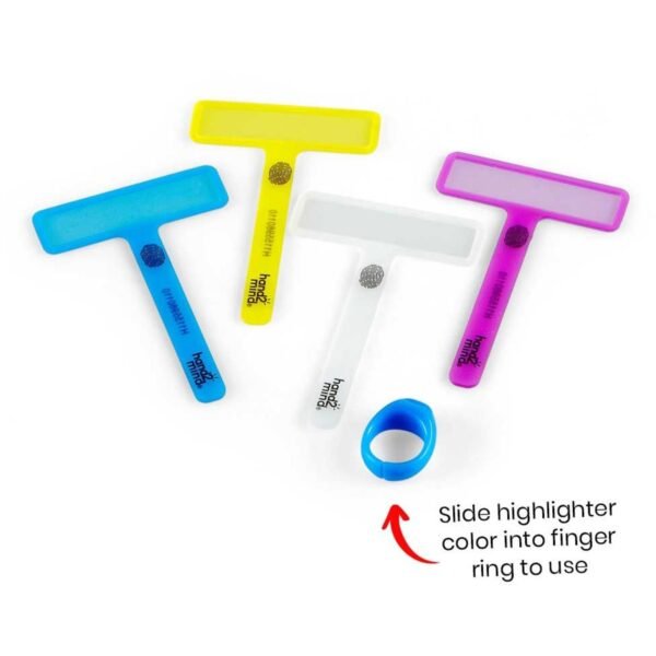 Learning Resources FingerFocus Highlighter Class Kit Skill Learning: Reading - 1 Each (91497)