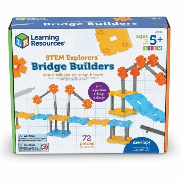 Learning Resources STEM Explorers Bridge Builders Theme/Subject: Learning - 5-7 Year - Multi (LER9461)