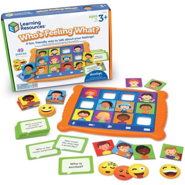 Learning Resources Who's Feeling What? Fun - Puzzle - 1 Each (LER6374)