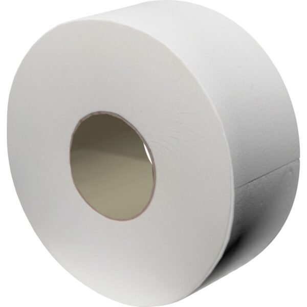 Livi® VPG Jumbo Toilet Paper Rolls, 2-Ply, 850-ft., 12 Rolls 2 Ply - 3.30" Width x 850 ft Length - 3 19/64" Core - White - Fiber - 12 / Carton (23724)
