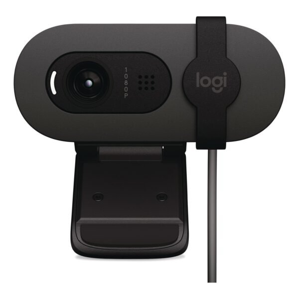 Logitech Brio 105 Business Webcam, 1920 pixels x 1080 pixels, 2 Mpixels, Black (960001579)