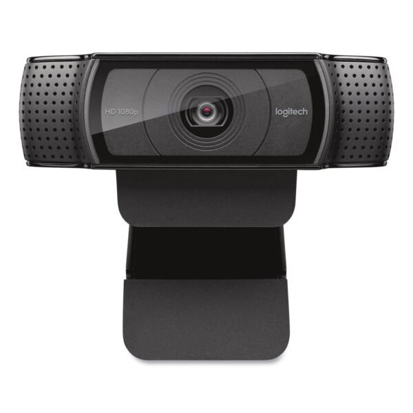 Logitech C920e HD Business Webcam, 1280 pixels x 720 pixels, Black (960001384)