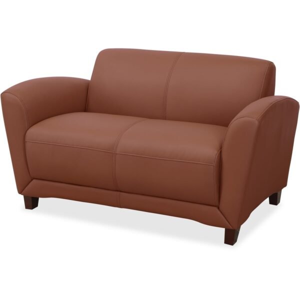 Lorell Accession Reception Loveseat 55" x 31.5" x 34.5" Overall Dimension - 1 Each (LLR68947)
