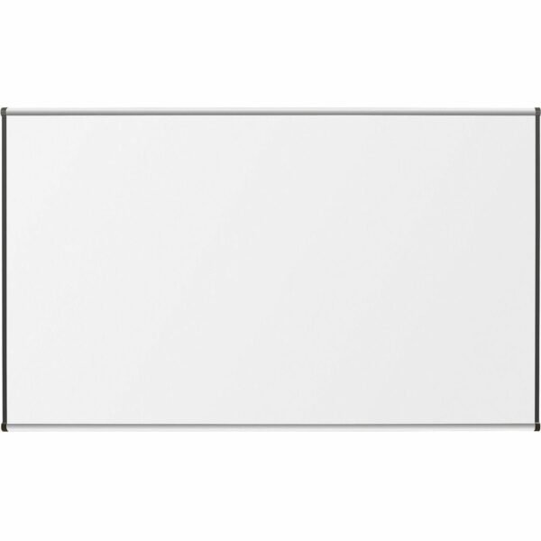 Lorell Dry-Erase Marker Board 48" (4 ft) Width x 36" (3 ft) Height - Porcelain Enameled Steel Surface - Satin Aluminum Frame - Magnetic - Ghost Resistant - 1 Each (LLR55626)