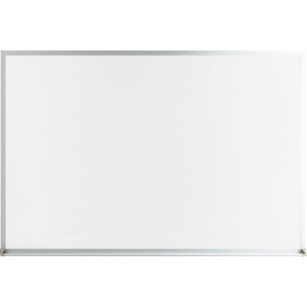 Lorell Economy Dry-erase Board 24" (2 ft) Width x 18" (1.5 ft) Height - White Melamine Surface - White Aluminum Frame - Rectangle - 1 Each (LLR19769)
