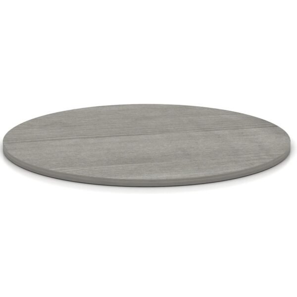 Lorell Essentials Conference Tabletop Weathered Charcoal Laminate Round Top - Contemporary Style - 1" Table Top Thickness x 42" Table Top Diameter - Assembly Required - 1 Each...