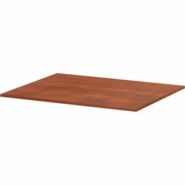 Lorell Essentials Modular Conference Tables 1" Height x 59" Width x 47" Depth - Band Edge - Cherry Table Top - Modular, Eco-friendly - For Meeting, Office (LLR16321)