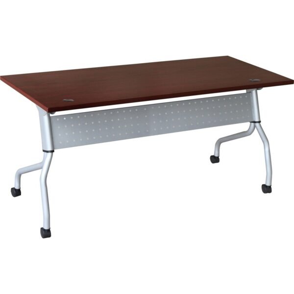 Lorell Flip Top Training Table Rectangle Top - Four Leg Base - 4 Legs - 23.60" Table Top Width x 72" Table Top Depth - 29.50" Height x 70.88" Width x 23.63" Depth - Training -...