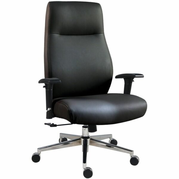 Lorell Fuerte Executive High-Back Chair with Adjustable Arms (63300)