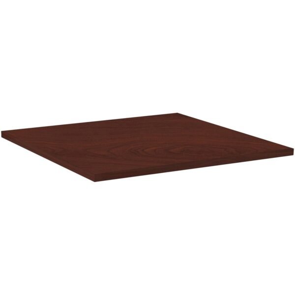 Lorell Hospitality Collection Tabletop Square Top - 42" Table Top Length x 42" Table Top Width x 1" Table Top Thickness - Breakroom, Cafeteria - Assembly Required - High...