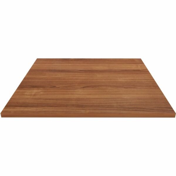 Lorell Hospitality/Conference Tabletop 36" Width x 1" Thickness x 36" Length - Band Edge - Mahogany Table Top - Sturdy - For Reception Area, Conference Table, Breakroom, Lobby,...