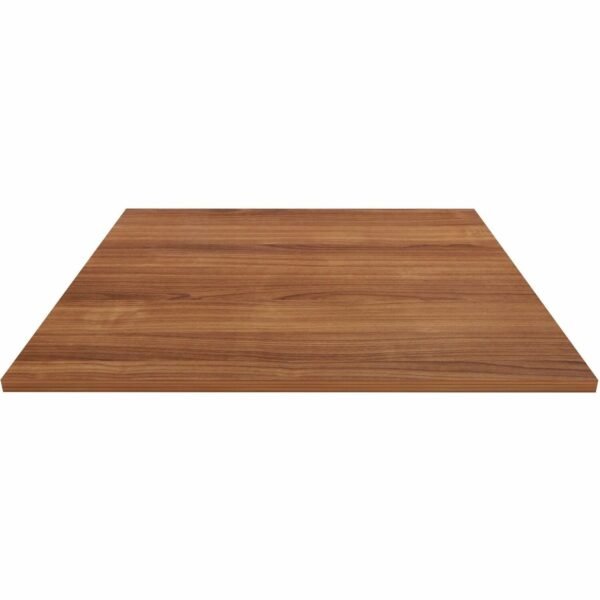 Lorell Hospitality/Conference Tabletop 42" Width x 1" Thickness x 42" Length - Band Edge - Walnut Table Top - For Reception Area, Conference Table, Breakroom, Lobby, Meeting,...