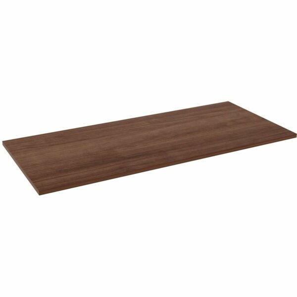 Lorell Multipurpose Tabletop 30" Width x 66" Depth x 1" Thickness - Band Edge - Walnut, Laminate Table Top - For Conference Table, Office (LLR62682)