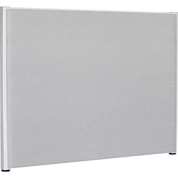 Lorell Panel System Partition Fabric Panel 72" Width x 48" Height - Fabric, Steel - Gray - 1 Each (LLR90264)