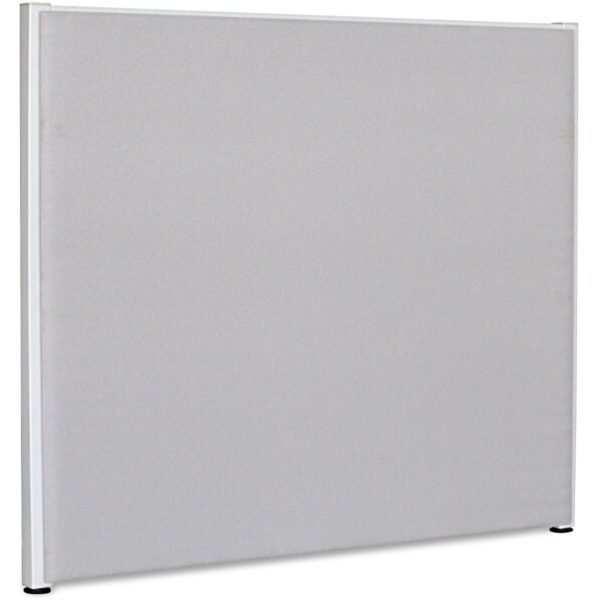 Lorell Panel System Partition Fabric Panel 72.5" Width x 60" Height - Steel Frame - Gray - 1 Each (LLR90254)