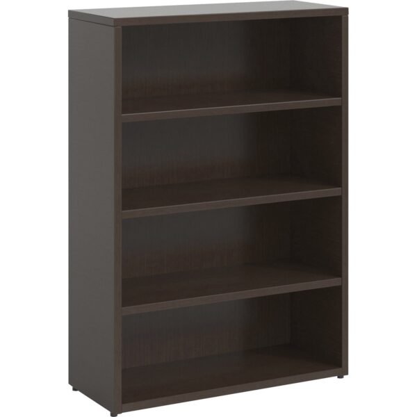 Lorell Prominence 2.0 Bookcase 3 Shelve(s) - Band Edge - Material: Particleboard - Finish: Laminate (LLRPBK3448ES)