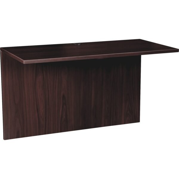 Lorell Prominence 2.0 Bridge 29" Height x 48" Width x 24" Depth, x 1" Thickness Top - Band Edge - Material: Particleboard - Finish: Espresso Laminate (LLRPB2448ES)
